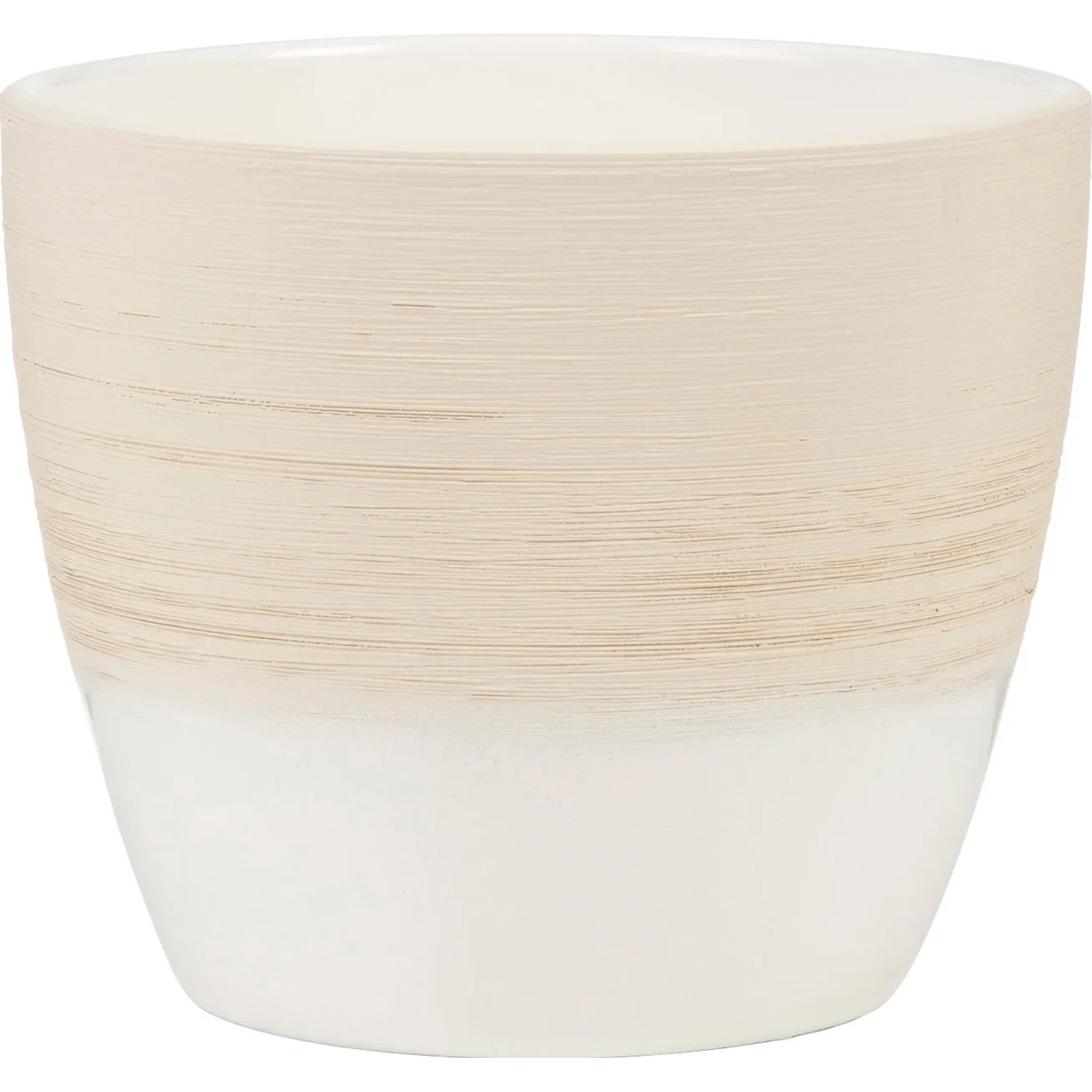 E-shop Scheurich Črepník 950 priemer 16 cm Vanilla Cream
