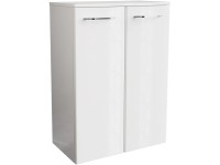 Fackelmann Kúpeľňová závesná stredná skrinka MILANO biela 602 x 826 x 320 mm