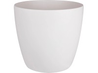 elho Kvetináč Brussels Round s kolieskami biely pr. 39 x 37 cm