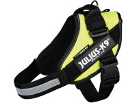 Julius K-9 Postroj IDC veľ. 0 M - L: 58 - 76 cm, 40 mm neónovo žltý
