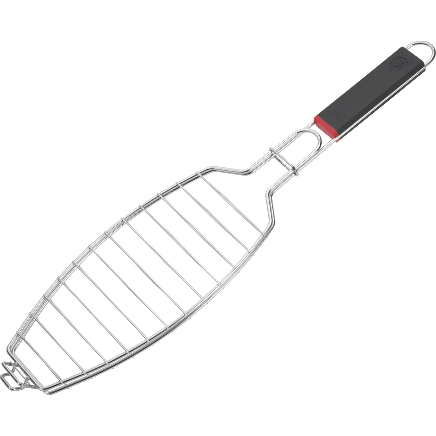 E-shop JAMESTOWN Nerezový grilovací rošt na ryby, 53,5 x 14 cm