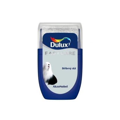 Dulux Tester, interiérová emulzná farba EasyCare strieborná baňa 30 ml