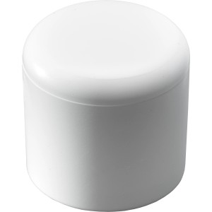 Hettich biela plastová koncovka pre okrúhle rúrky Ø 22 mm, sada 4 ks, klzák na nábytok na ochranu podláh.