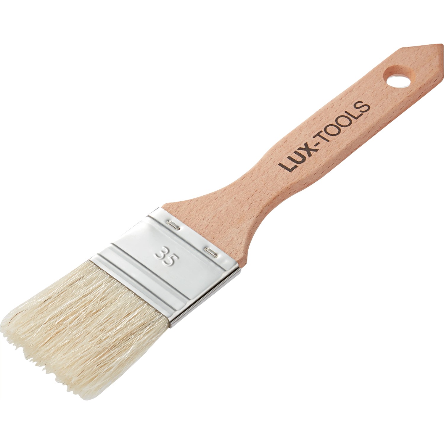 E-shop LUX-TOOLS Retušovací štetec, drevená rukoväť, 35 mm