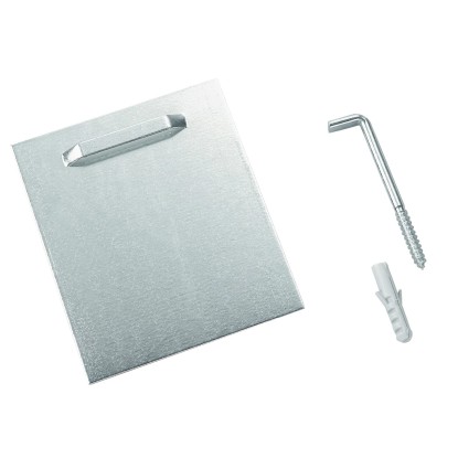 Plech na zavesenie zrkadla