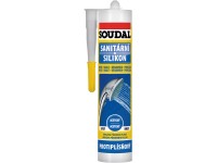 Soudal Sanitárny silikón transparentný 280 ml