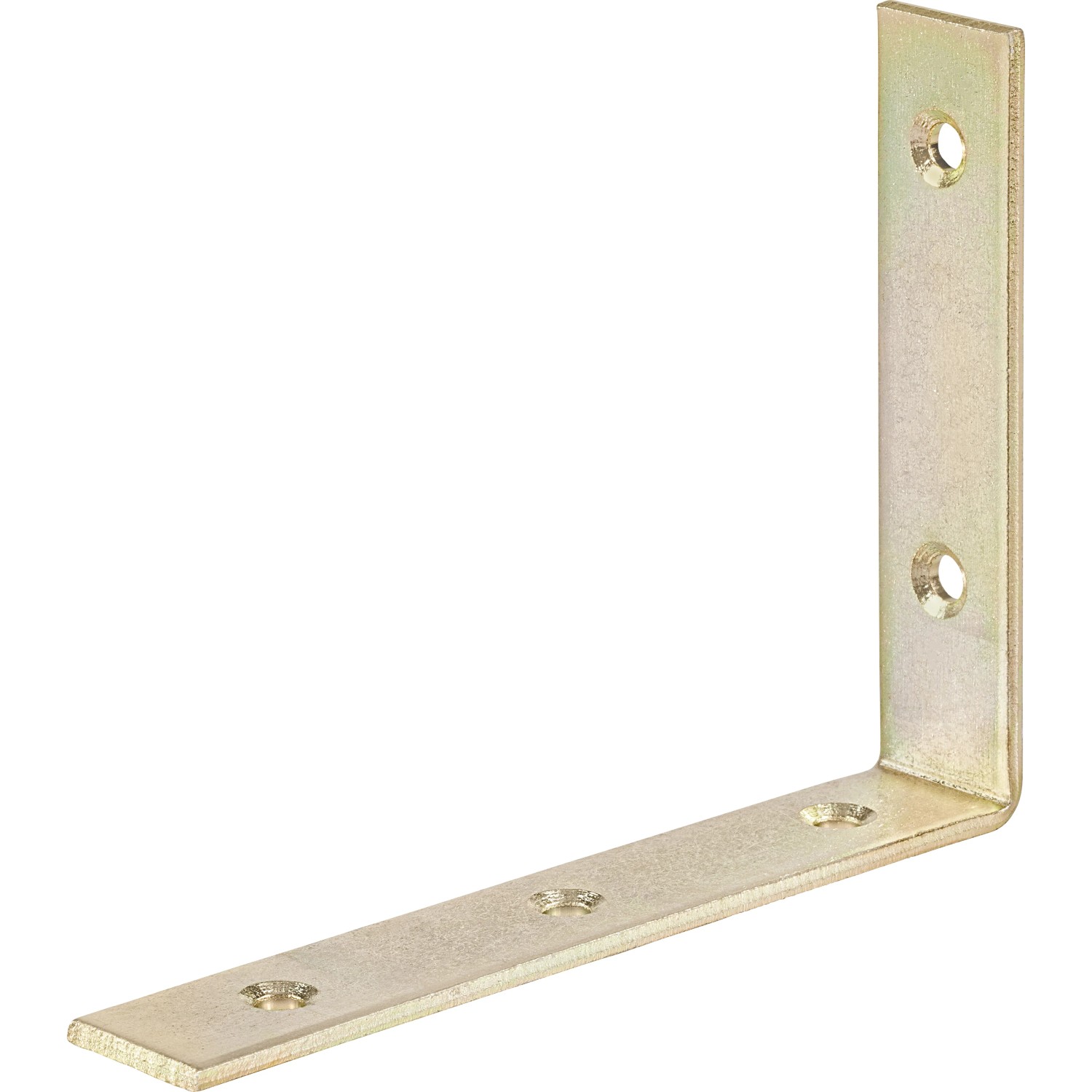 E-shop Konštrukčný uholník, žlto pozinkovaný 110 mm x 150 mm x 25 mm