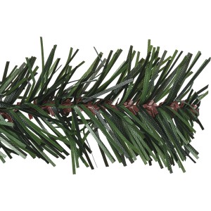 Umelá jedľová girlanda Kanada, 270 cm, zelená vianočná dekorácia pre vnútorné použitie.