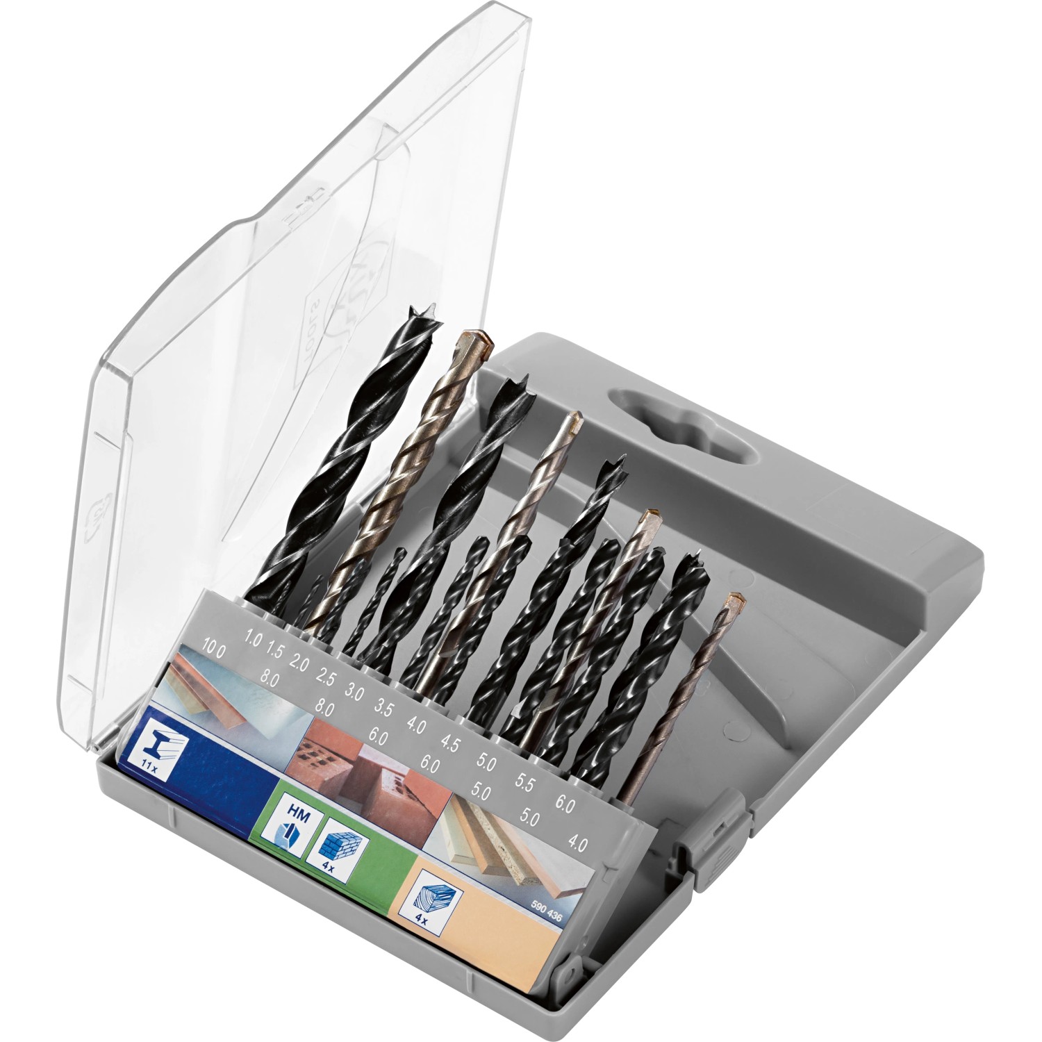 E-shop LUX-TOOLS Súprava vrtákov Comfort 19-dielna