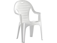 IDEA Europe Plastová stolička Lille biela cca 90 x 56 x 52 cm