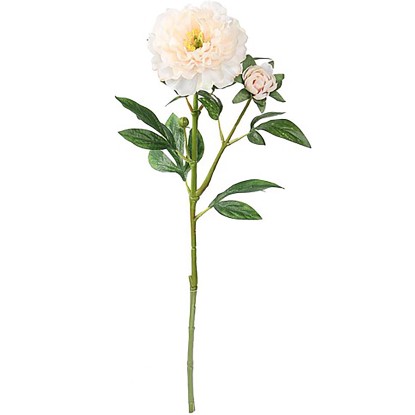 Mica Decorations Umelá kvetina pivonka, lososová, 58 cm