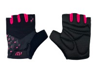 CAPPA Cyklistické rukavice Diamond dámske, ružová, veľ. M