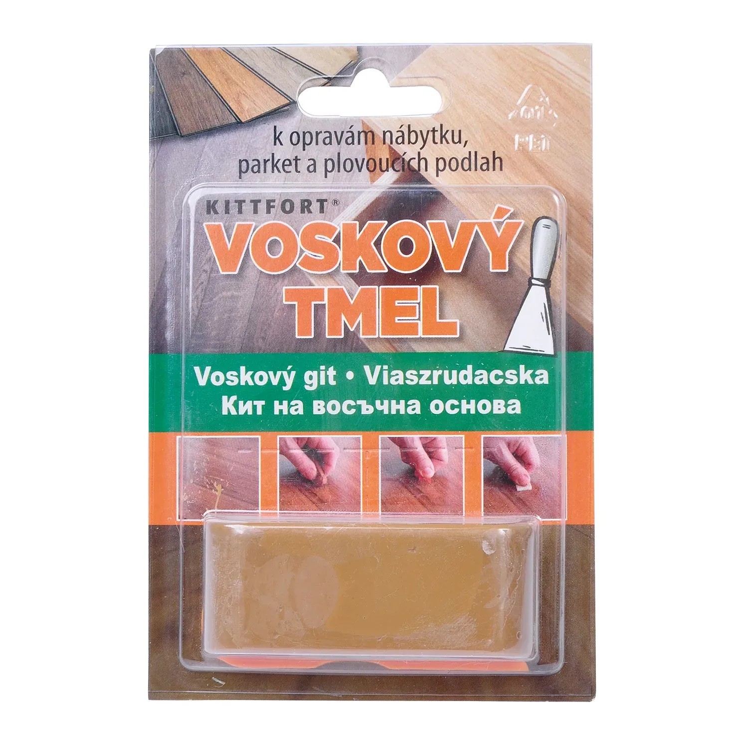 E-shop Kittfort Voskový tmel Profi jelša
