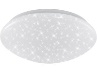Briloner Stropné LED svietidlo Brilo do kúpeľne biele 95 x 280 mm