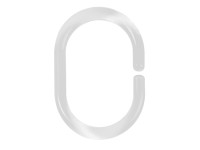 Spirella Krúžok na sprchový záves C-Minor plastový transparent crystal