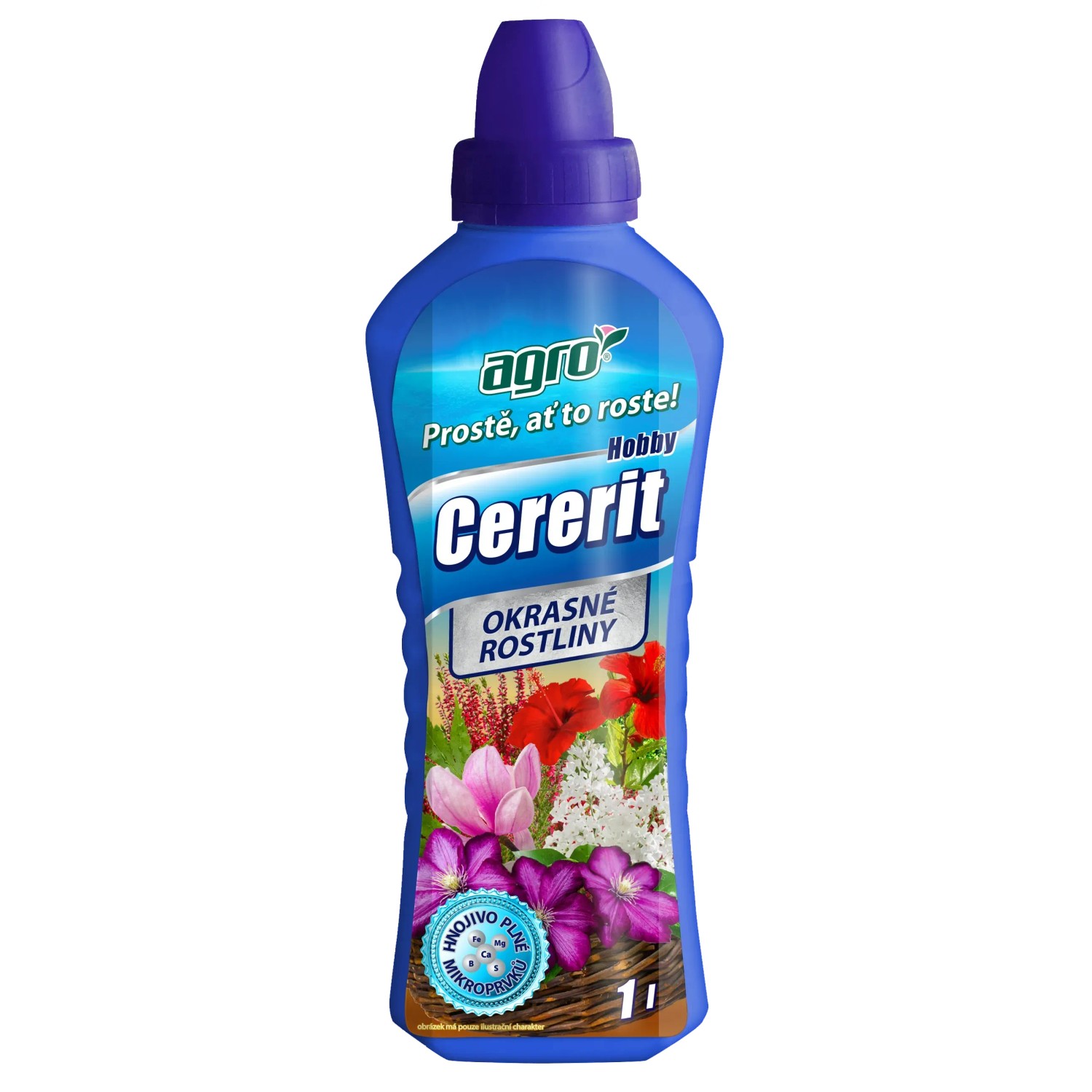 E-shop AGRO Cererit Hobby Okrasné rastliny Kvapalné hnojivo 1 l