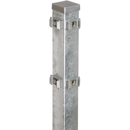 Rohový stĺpik pre plot z dvojitého zváraného pletiva pozinkovaný 200 cm