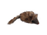 Magic Cat Goods Veľká plyšová myš, so šantou mačacou, 21 cm