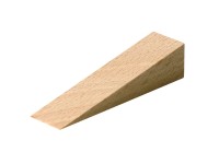 Hettich Dverný klin, bukové drevo neošetrené, 14 x 18 x 65 mm, 10 ks