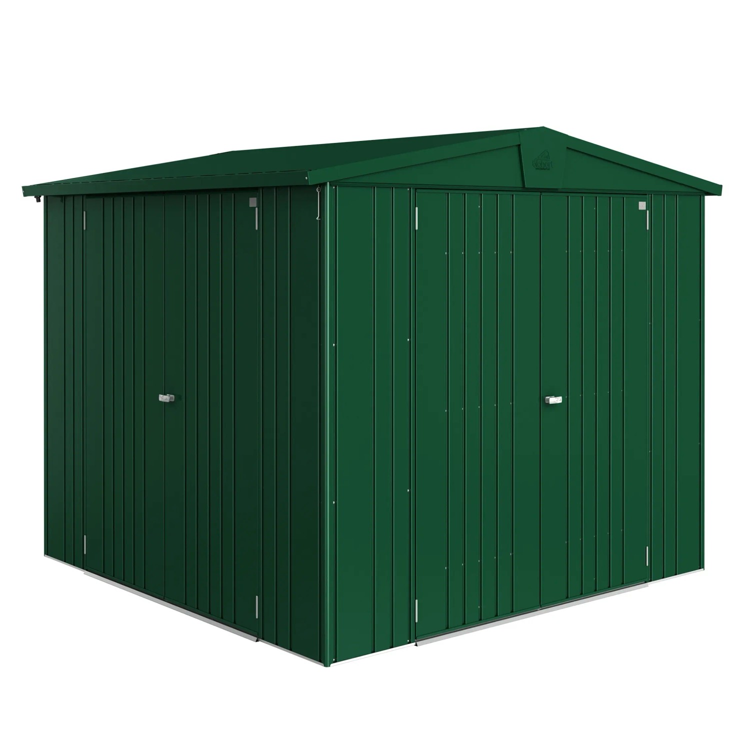 E-shop Biohort Prídavné dvojkrídlové dvere pre domček Europa tmavo zelené 172 x 148 cm
