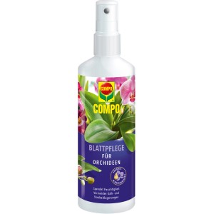 Compo Starostlivosť o listy orchideí, 250ml sprej pre zdravé listy orchideí.