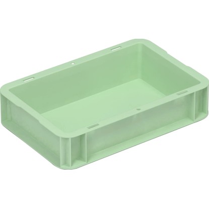 OBI Eurobox Tauro box s plnou stenou, zeleno-sivý, 2,9 l, 300 x 200 x 70 mm