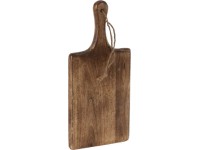 Koopman Doska na krájanie, mangové drevo, 38 x 17 x 2,5 cm