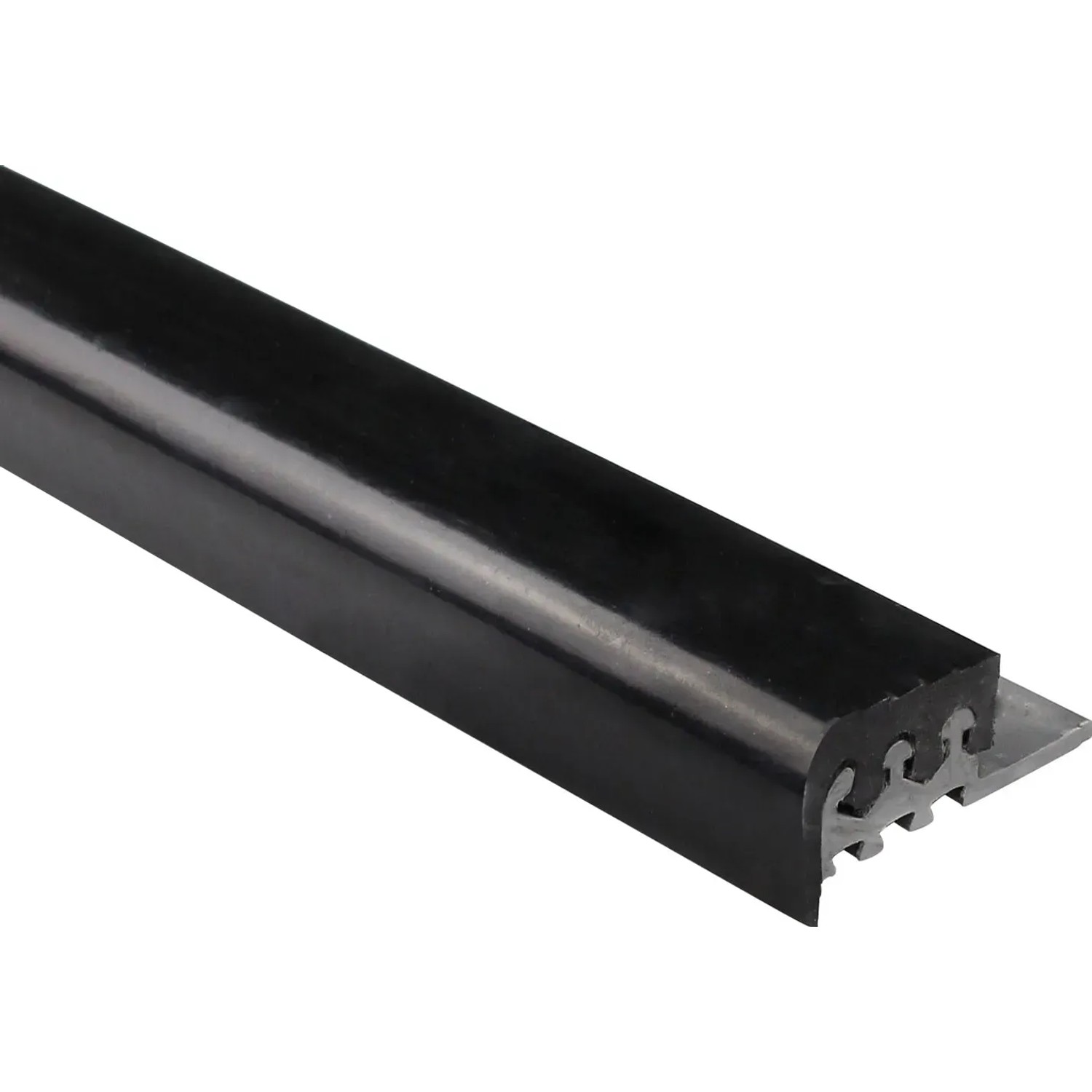 E-shop Schodový profil 10 mm x 900 mm PVC čierny