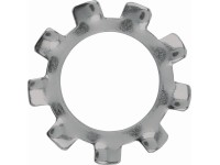 LUX-TOOLS Vejárová podložka nerezová oceľ A2 pr. 6,4 mm, 20 ks