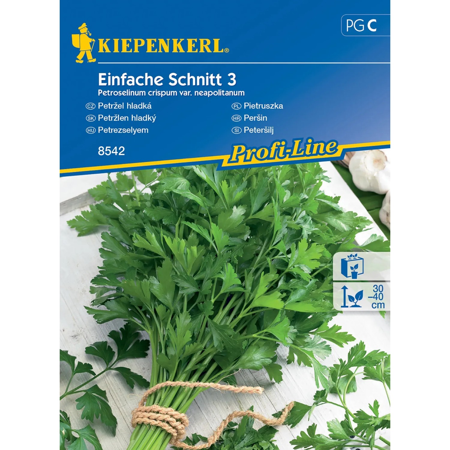 E-shop Kiepenkerl Semienka Petržlen hladký Einfache Schnitt 3