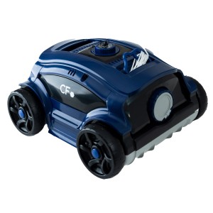 CF Pool Robot CF100CL, modro-čierny, s lítium-iónovou batériou pre automatické čistenie bazéna.
