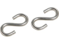 LUX-TOOLS S-hák nerezový 3,8 x 35 mm, 2 ks