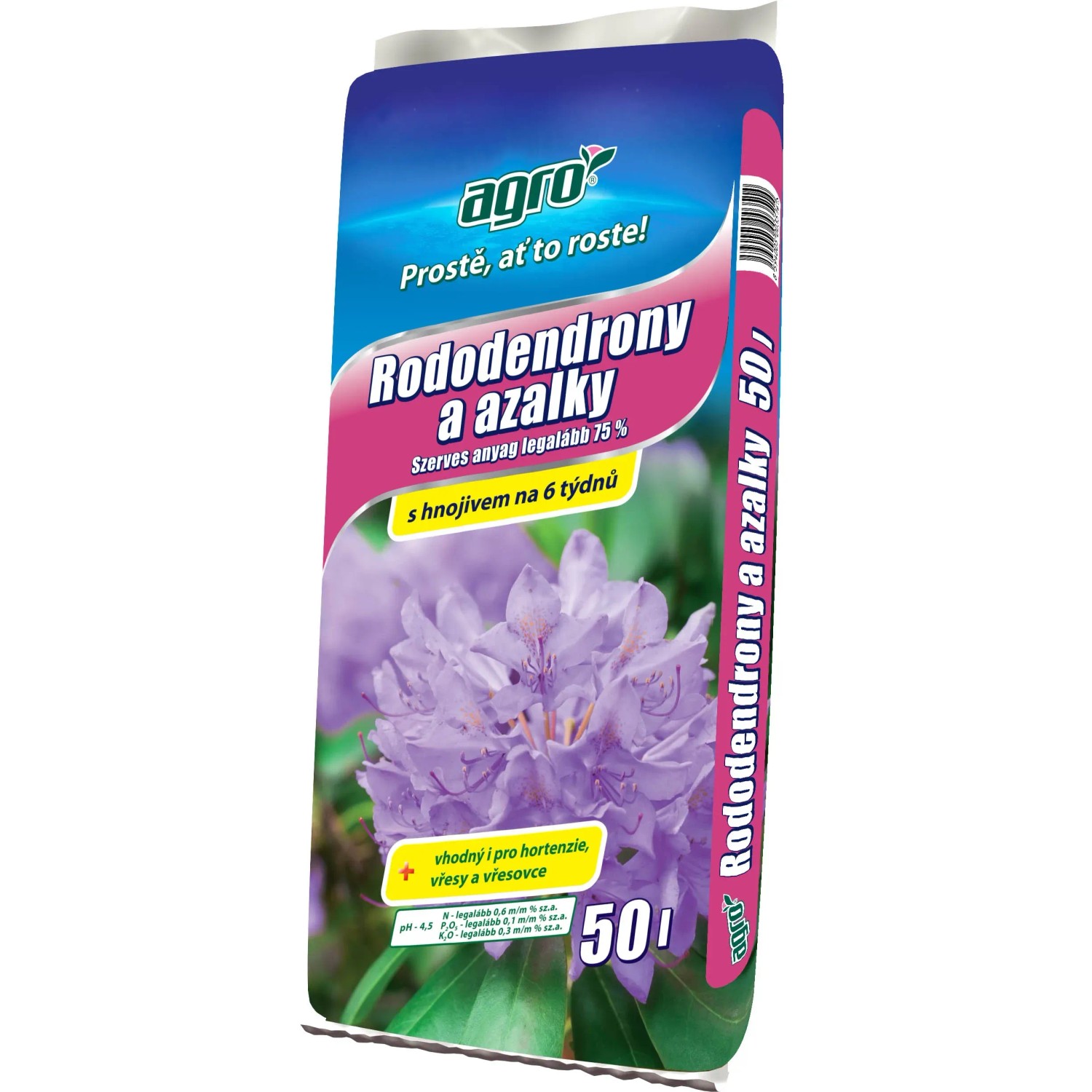 E-shop AGRO Substrát pre rododendrony a azalky 50 l