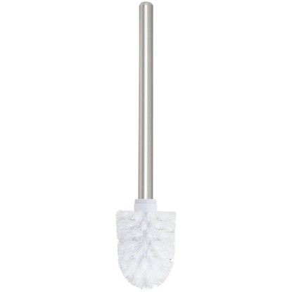 Spirella Náhradná hlavica kefy biela priemer 72 mm vrátane chrómovanej rukoväti