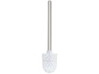 Spirella Náhradná hlavica kefy biela priemer 72 mm vrátane chrómovanej rukoväti