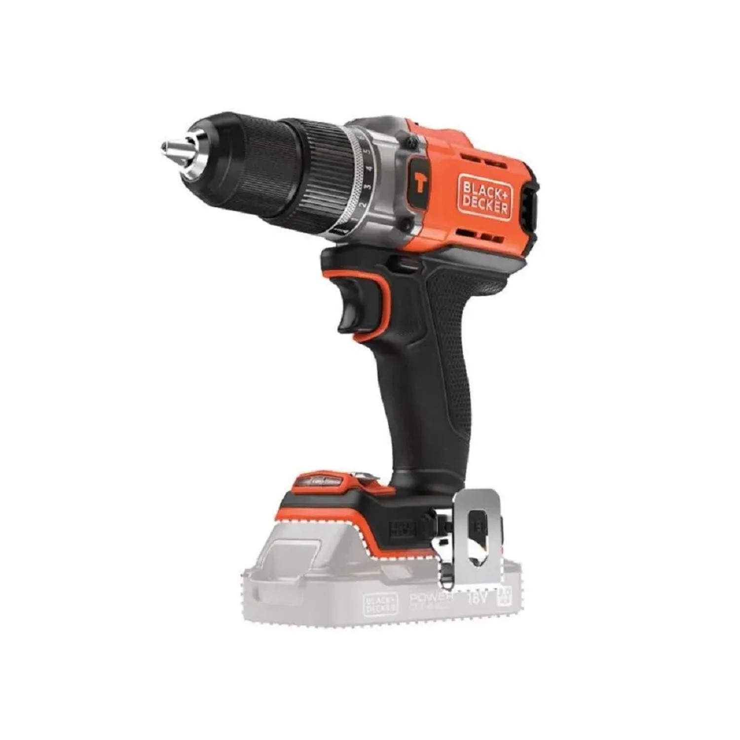 E-shop Black+Decker Aku skrutkovač s príklepom BCD383XN-XJ, 18 V - bez Aku