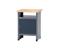 Küpper Odkladací stolík 12093, 1 dvierka/1 otvorená polica 84 x 60 x 60 cm