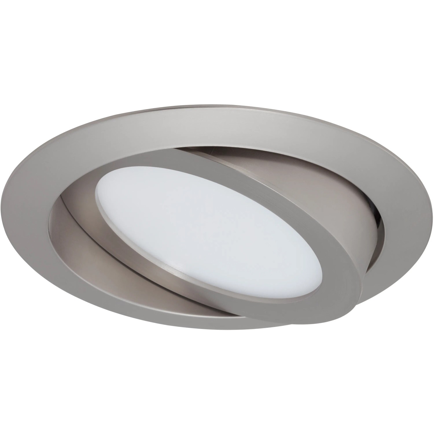 E-shop Briloner Vstavané LED svietidlo 3-dielna súprava nikel otočné 600 lm