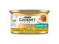 Gourmet Gold Savoury Cake Konzerva pre mačky kura s mrkvou 1 x 85 g Gourmet Gold Savoury Cake Konzerva pre mačky kura s mrkvou 1 x 85 g