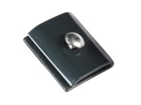 2-dielne spojky oceľových pletív, 3 kusy, antracitové