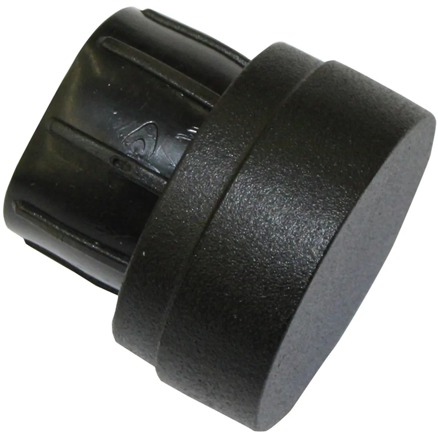 E-shop Gardinia Koncovka Industrial Home, čierna, 2 ks, pr. 2,5 cm