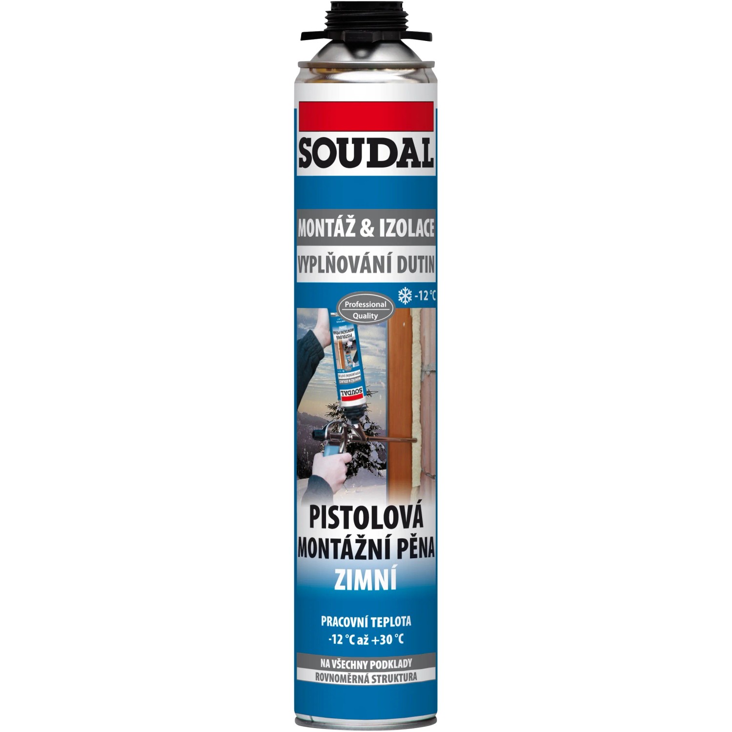 E-shop SOUDAL Montážna pena pištoľová zimná 750 ml