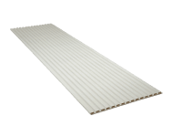 DenPanels Akustický panel FOILED Biely, biela plsť 120 x 60 x 2 cm