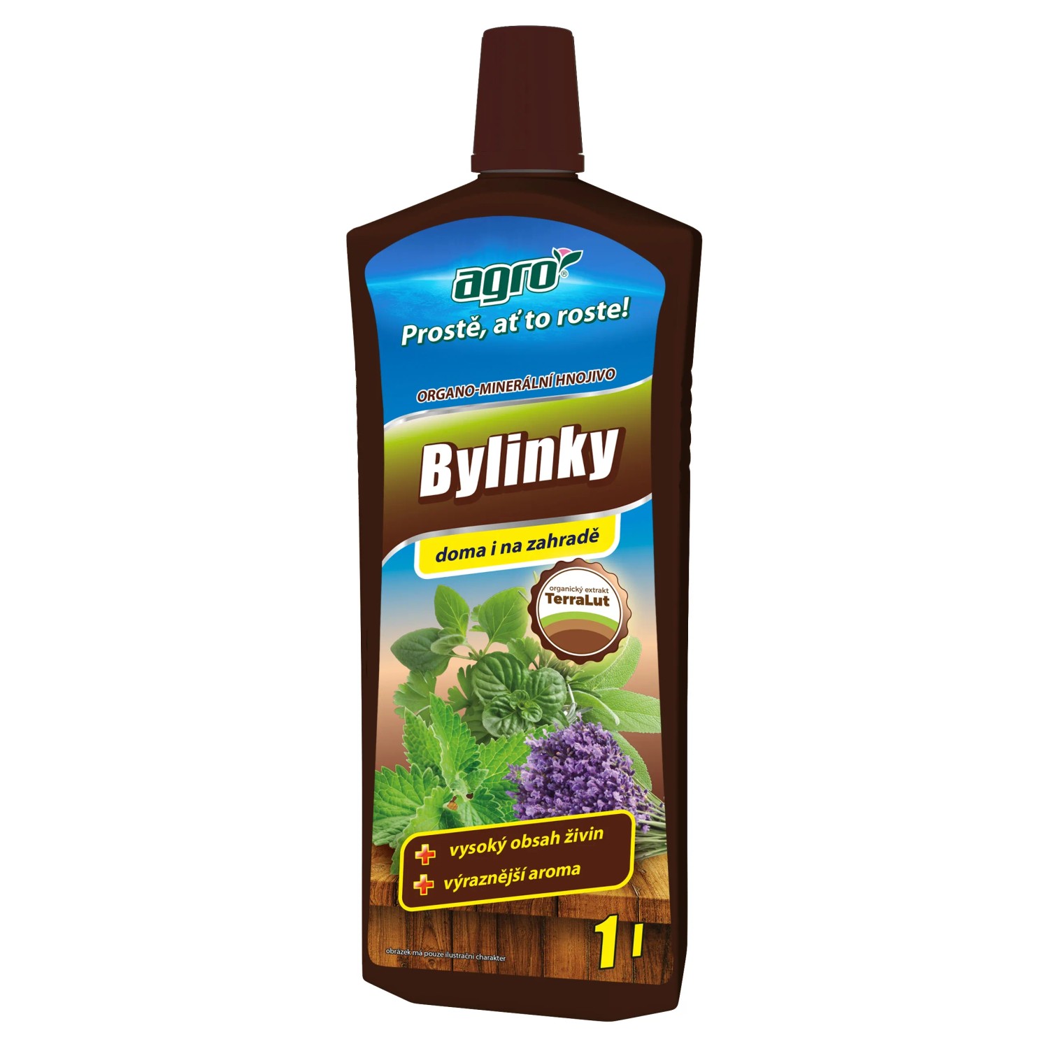 E-shop AGRO Kvapalné organo-minerálne hnojivo pre bylinky 1 l