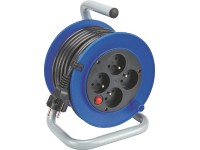 Predlžovací kábel na bubne 4 zásuvky 15 m