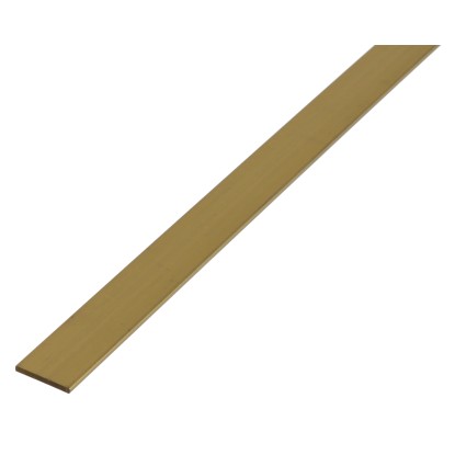Plochá tyč mosadz 2 mm x 15 mm x 1000 mm