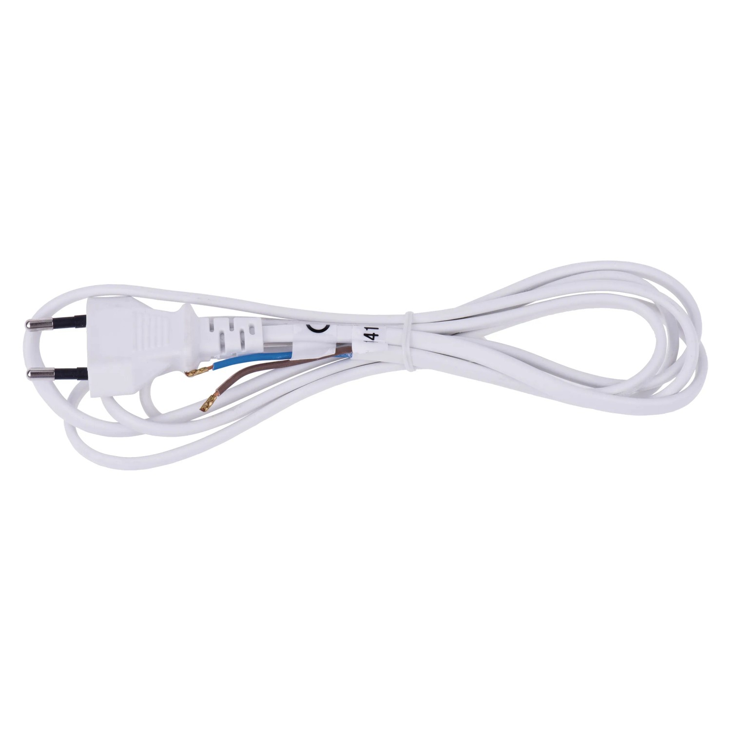E-shop EMOS Flexo šnúra PVC biela 2 x 0,50 mm2, 2 m