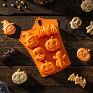 ZENKER Silikónová forma Halloween, 23,1 x 17,5 cm, 6 ks