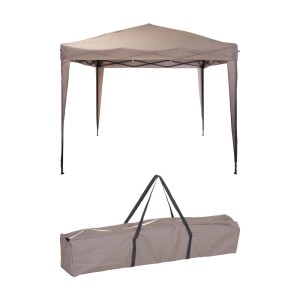 Záhradný párty stan Easy-Up, taupe, 295 × 295 × 250 cm
