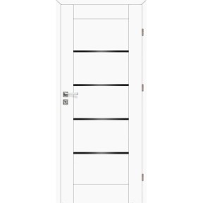 Voster Rámové falcové interiérové dvere VINCI 10 NERO, f.Finish, biela, 60 P